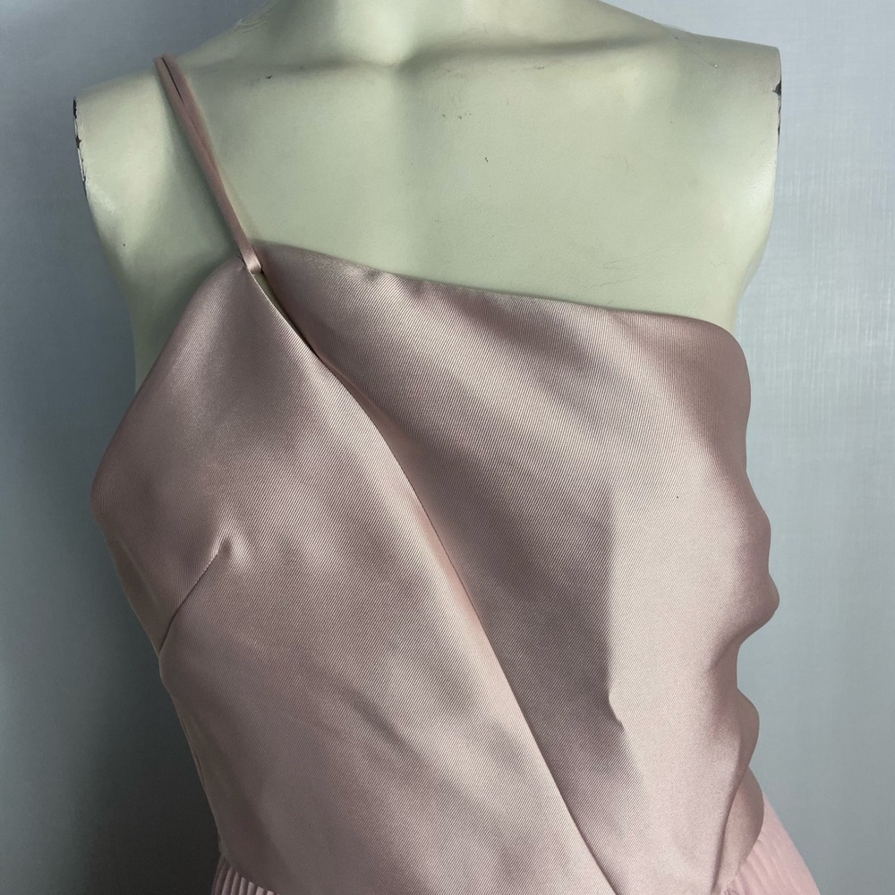 Tre Natalie Ratabesi Pink one shoulder Dress 6